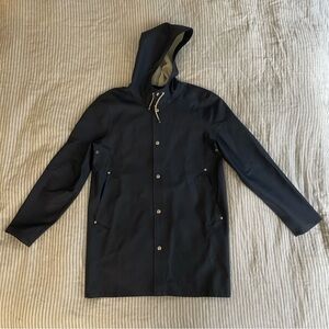 Stutterheim Stockholm Men's Navy raincoat
